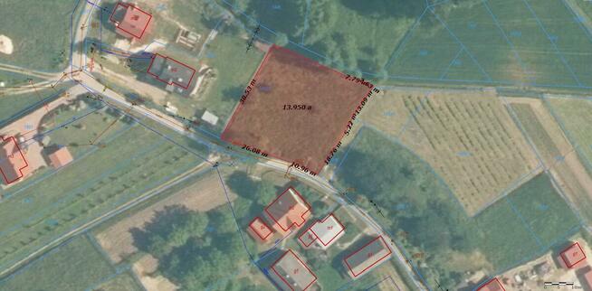 Działka 14ar Czułów gm. Liszki pow. Krakowski