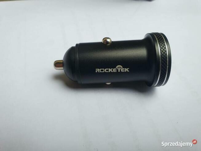 NOWA ROCKETEK ładowarka samochodowa 2xUSB 12V-24V 15W 3.1A