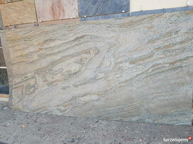 Zeera Green fornir FORMAT XL 244x122cm tapeta z kamienia