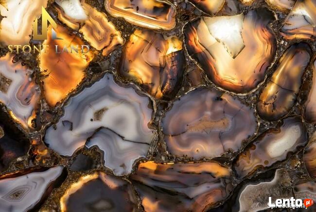 Luksusowy panel dekoracyjny z Agatów