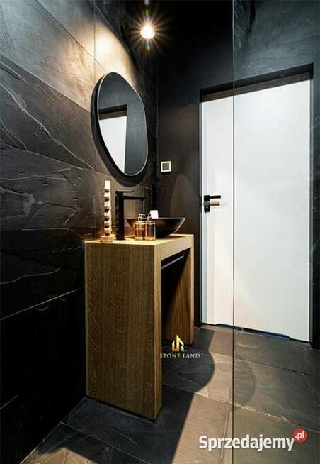 Fornir kamienny K Black – kamień naturalny / STONELAND