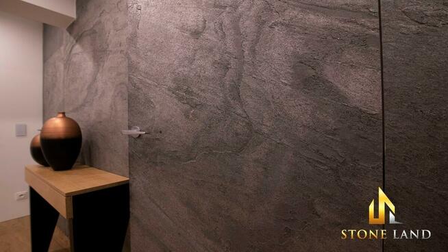 Fornir kamienny Silver Grey – kamień elewacyjny / STONELAND