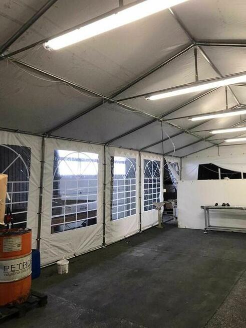 Namiot ogrodowy 12x6 + oświetlenie