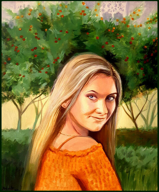 Portret ze zdjęcia - na zamówienie