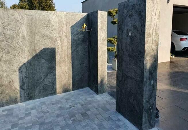 Fornir kamienny Silver Grey – kamień elewacyjny / STONELAND