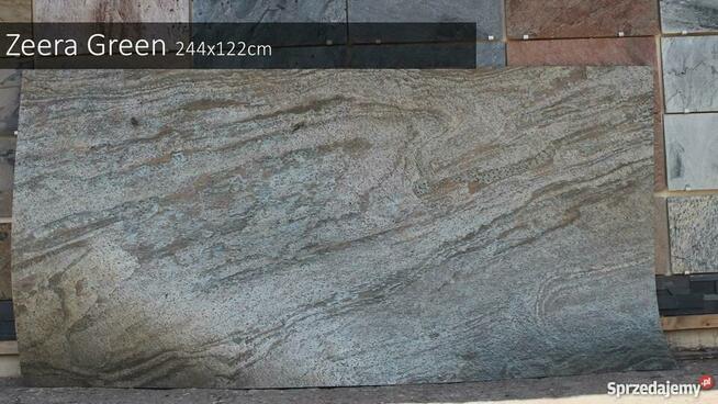 Zeera Green fornir FORMAT XL 244x122cm tapeta z kamienia