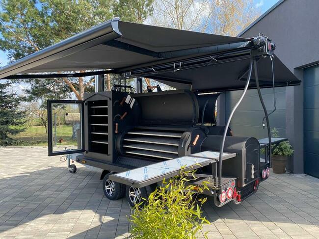 smoker grill bbq ,przyczepa gastronomiczna Texas 2 XXL