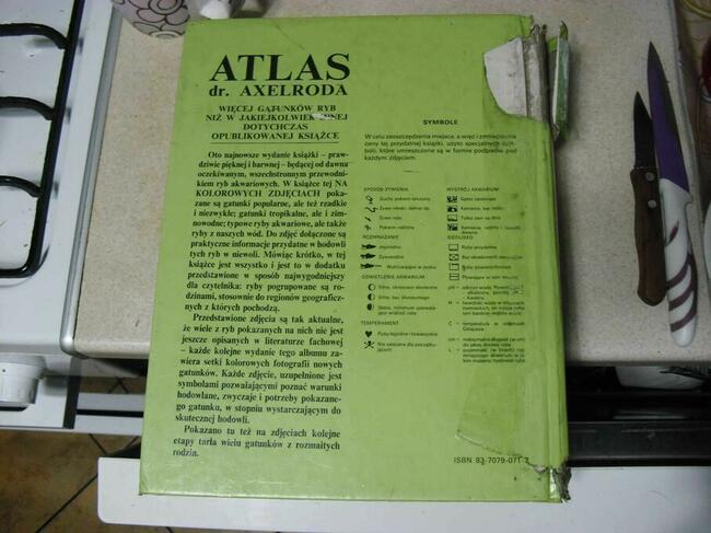 Atlas słodkowodnych ryb akwariowych-Dr Axelrod-1992r. -