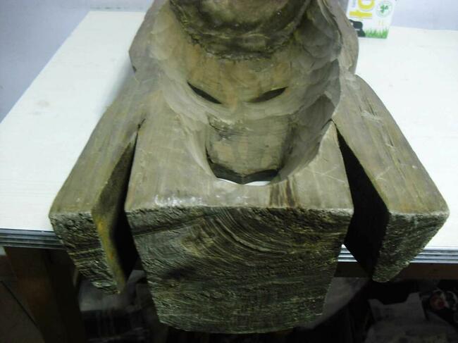 Afrykańska maska - Oryginał - 62x21cm -