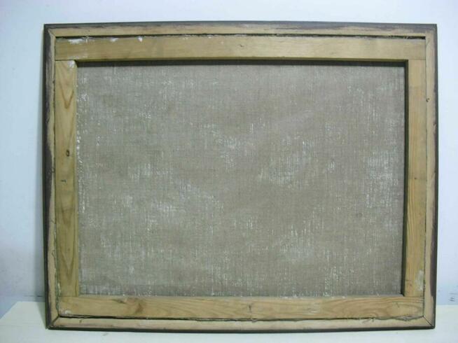 Obraz na płótnie - St. Sarek - 1990r. - 67x52cm. -