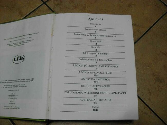 Atlas słodkowodnych ryb akwariowych-Dr Axelrod-1992r. -