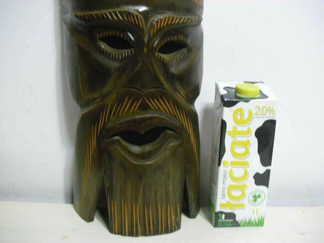 Afrykańska maska - Oryginał - 62x21cm -