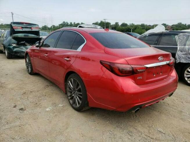 Infiniti Q50 2019, 3.0L, Red Sport, porysowany lakier