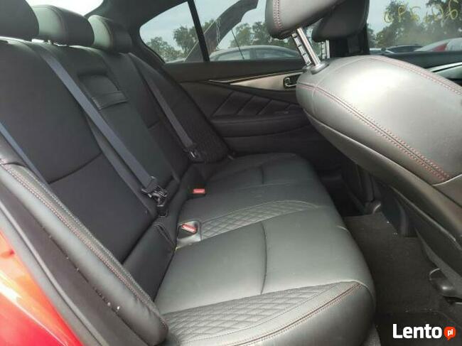 Infiniti Q50 2019, 3.0L, Red Sport, porysowany lakier