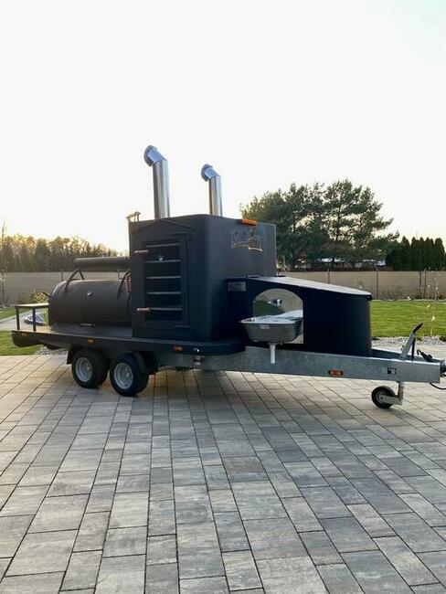 grill bbq przyczepa gastronomiczna Texas 2 XXL
