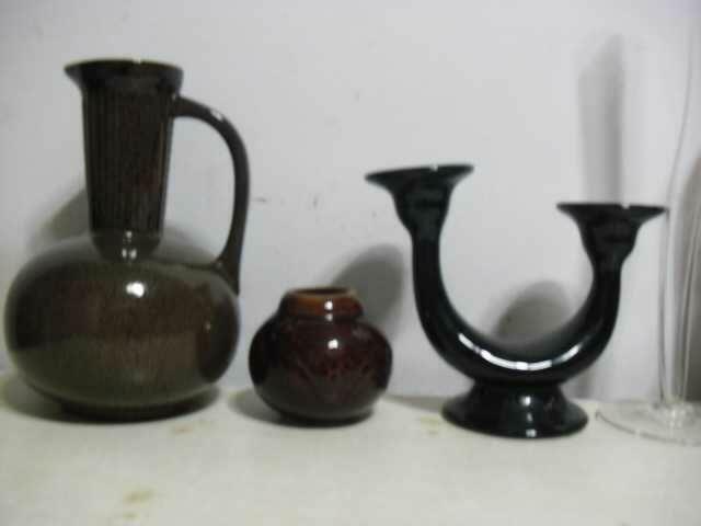 Wazon , świecznik - szkło - 29,5x6,5cm -