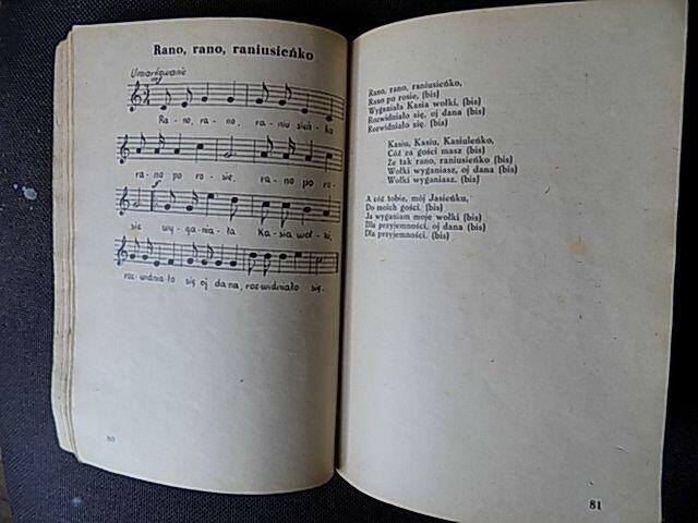 Śpiewnik otmurowca 1946r. - UNIKAT !