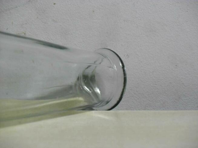Wazon , świecznik - szkło - 29,5x6,5cm -