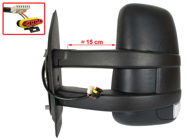 Lusterko LEWE Elektryczne DŁUGIE czujnik Iveco Daily 2014-23