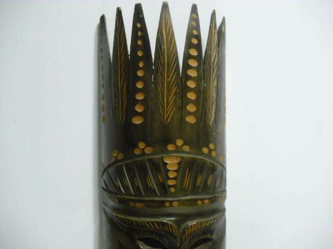 Afrykańska maska - Oryginał - 62x21cm -