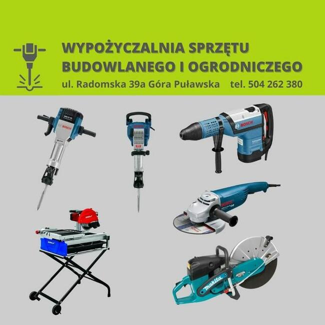 Wypożyczalnia Sprzętu Maszyn Budowlanych Puławy