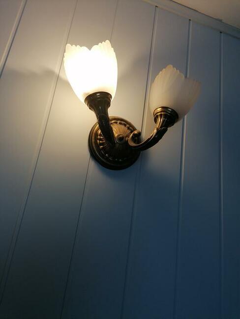 Sprzedam Lampe stylową i kinkiet