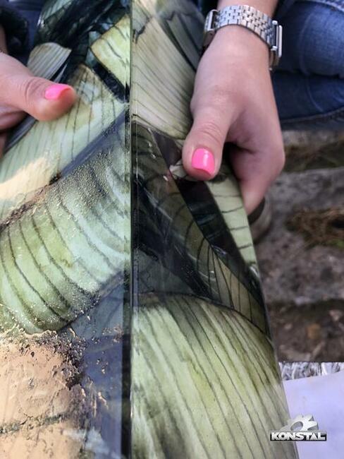 Cięcie WODĄ Glazury Spieków Kamienia do 3m długości 45st.