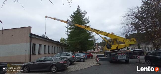 USŁUGI DŹWIGOWE 60 t Staszów Kolbuszowa Łoniow Tarnobrzeg