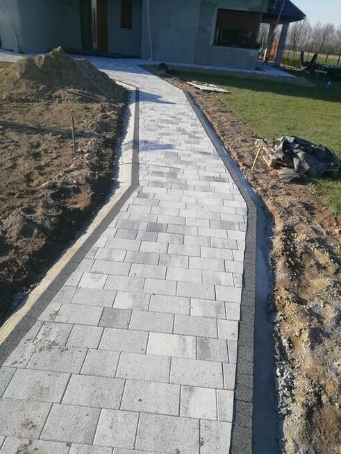 Brukarstwo ,tarasy schody kostka brukowa