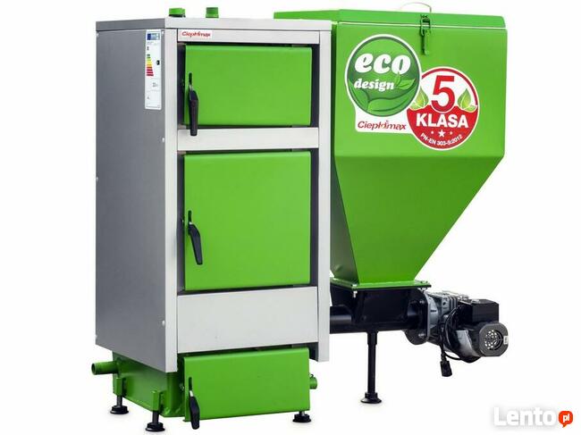 Kocioł kotły 5klasa ecodesign PODAJNIK 25KW PLESZEW 220m2