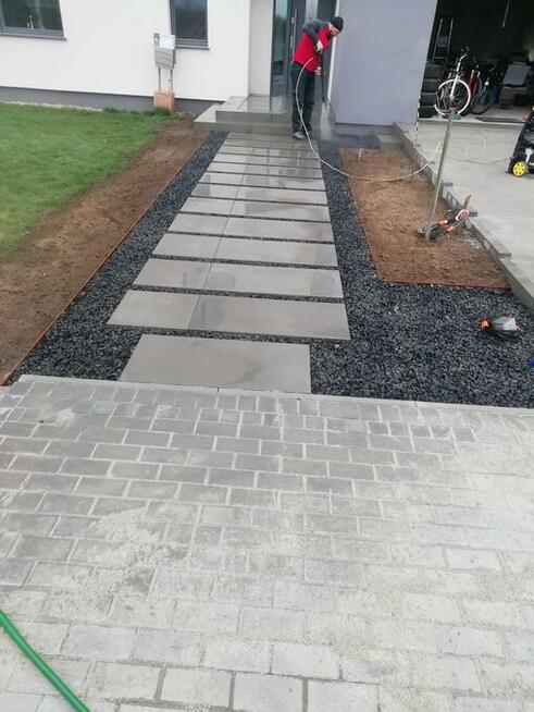 Brukarstwo ,tarasy schody kostka brukowa