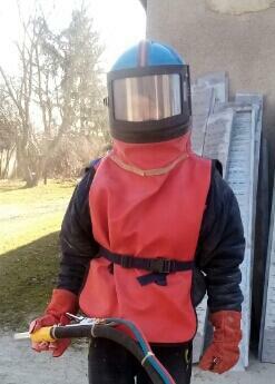 Piaskowanie maszyn rolniczych budowlanych