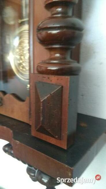 Zegar wiszący Gustav Becker Silesia antyk (117)