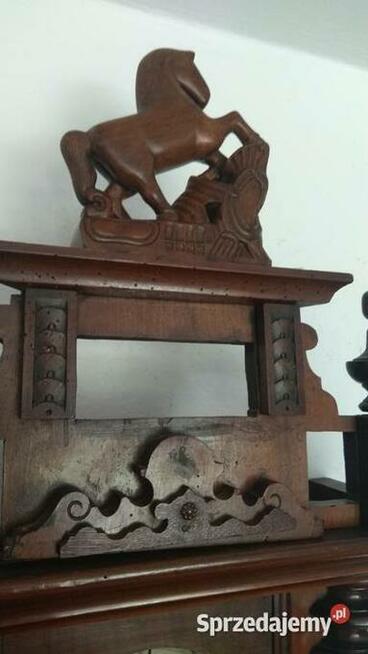 Zegar wiszący Gustav Becker Silesia antyk (117)