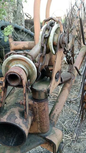 Zgrabiarka przetrząsać z 7 talerzowy