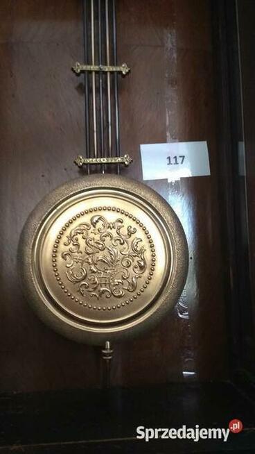 Zegar wiszący Gustav Becker Silesia antyk (117)