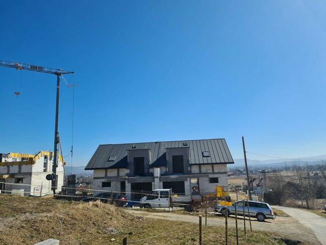 Dom bliźniak Niskowa gm. Chełmiec Nowy Sącz 124m2