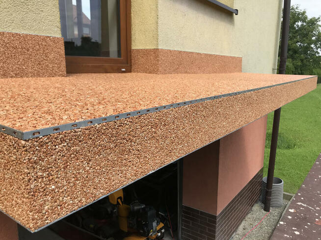 Kamienne dywany na taras i balkony , ocieplenie budynków