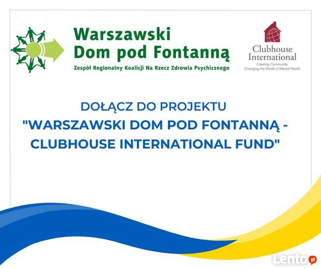 Pracownicy projektu Warszawski Dom pod Fontanną dla Ukrainy