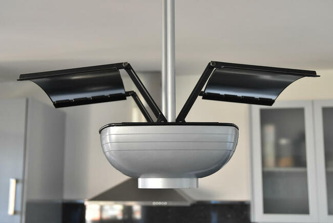 Lampa wisząca typu Zenith firmy ERCO - unikat