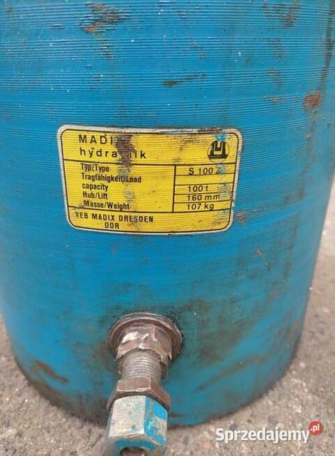Siłownik hydrauliczny 100t