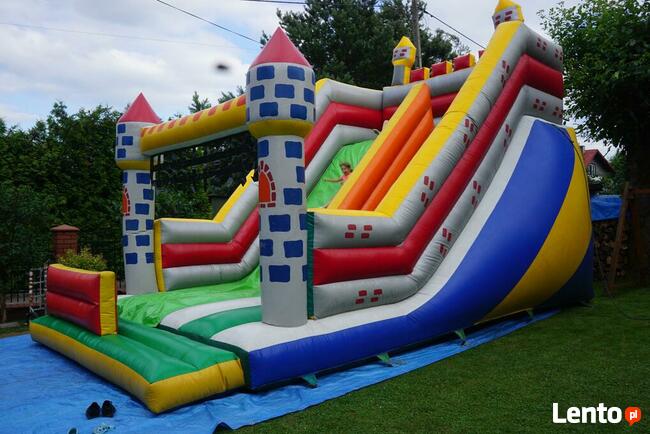 Zjeżdżalnia zamek skakaniec