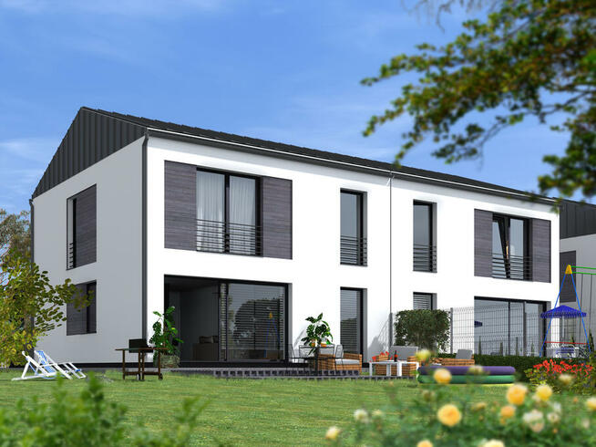 Dom w zabudowie bliźniaczej, Jakubowice Konińskie