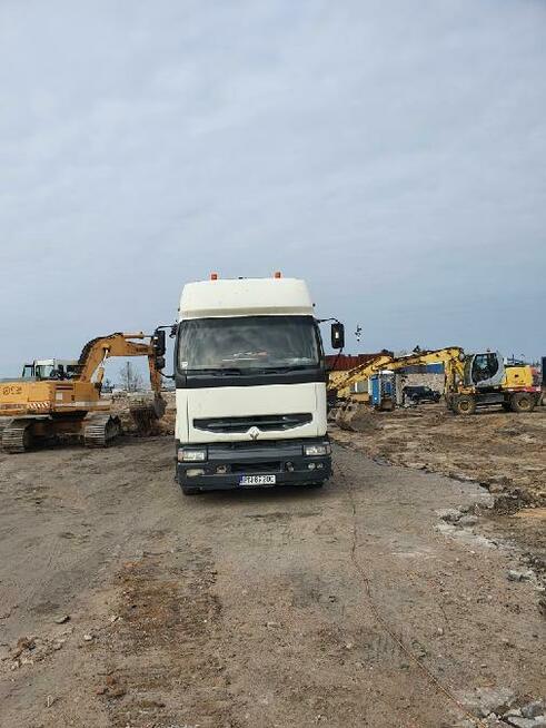 Transport naczepą - wywrotką 25 ton