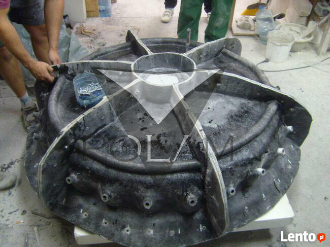 Produkcja form do odlewów gipsu, betonu, żywic poliestrowych