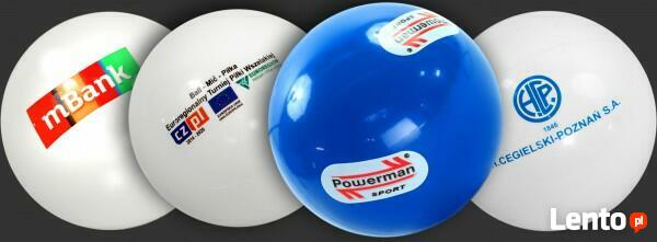 Piłka z logiem Twojego przedszkola ( firmy ) - produkt Polsk