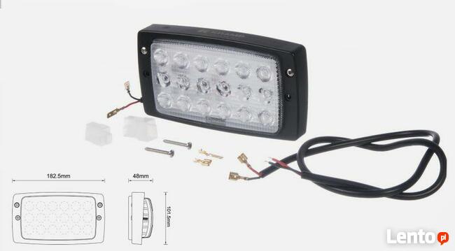 Lampa robocza LED FENDT FARMER, SERIE 200-900, COM3