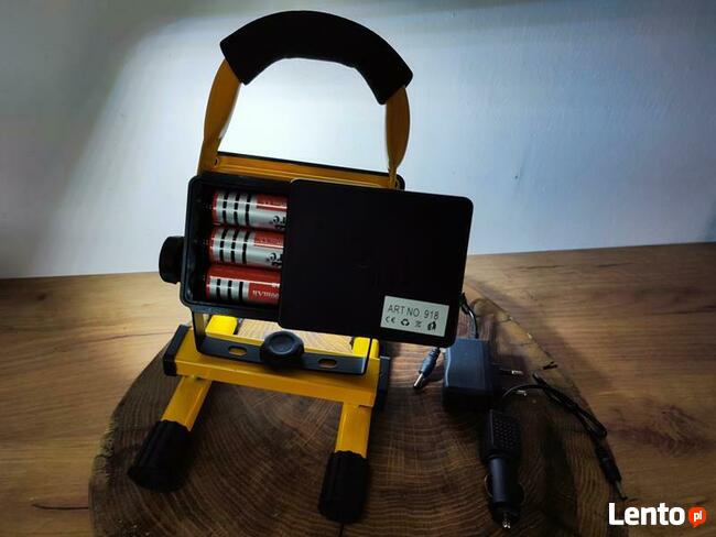 Nowe Halogeny robocze budowlane z akumulatorem 50w ip65