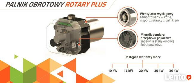 Palnik KIPI 16/20/26/50kW 5klasa ekologia