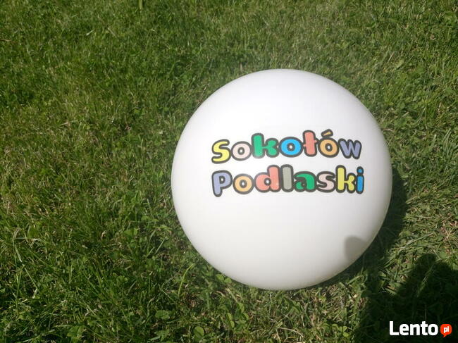 Piłka z logiem Twojego przedszkola ( firmy ) - produkt Polsk